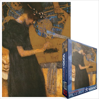 Puzzle Eurographics-6000-1991 Gustav Klimt : La musique