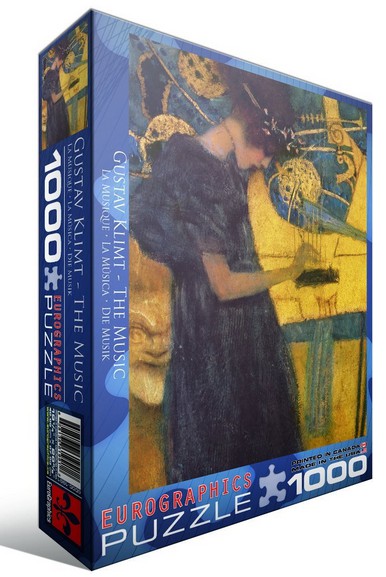 Puzzle Eurographics-6000-1991 Gustav Klimt : La musique