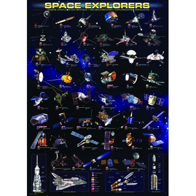 Puzzle Eurographics-6000-2001 Sondes Spatiales NASA