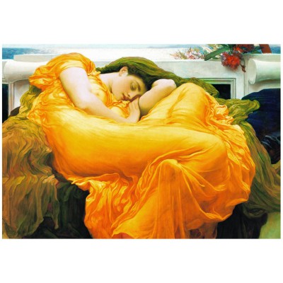 Puzzle Eurographics-6000-3214 Frederick Lord Leighton : Flaming June