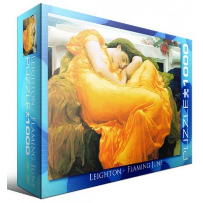 Puzzle Eurographics-6000-3214 Frederick Lord Leighton : Flaming June