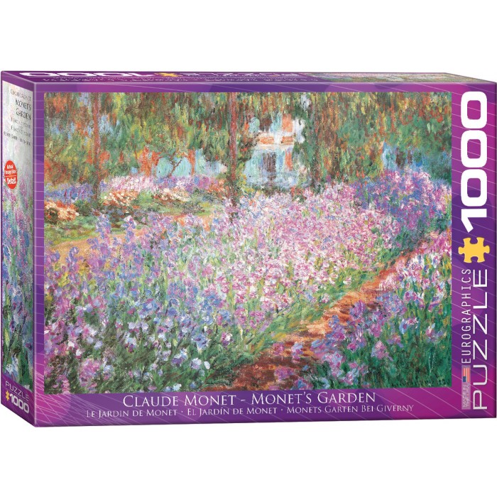 Puzzle  Eurographics-6000-4908 Claude Monet - Le Jardin de Monet