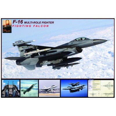 Puzzle Eurographics-6000-4956 F-16 Fighting Falcon