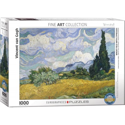 Puzzle Eurographics-6000-5307 Van Gogh Vincent - Wheat Field with Cypresses