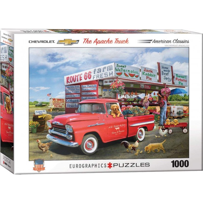 Puzzle  Eurographics-6000-5337 1959 Chevrolet Apache-Giordano