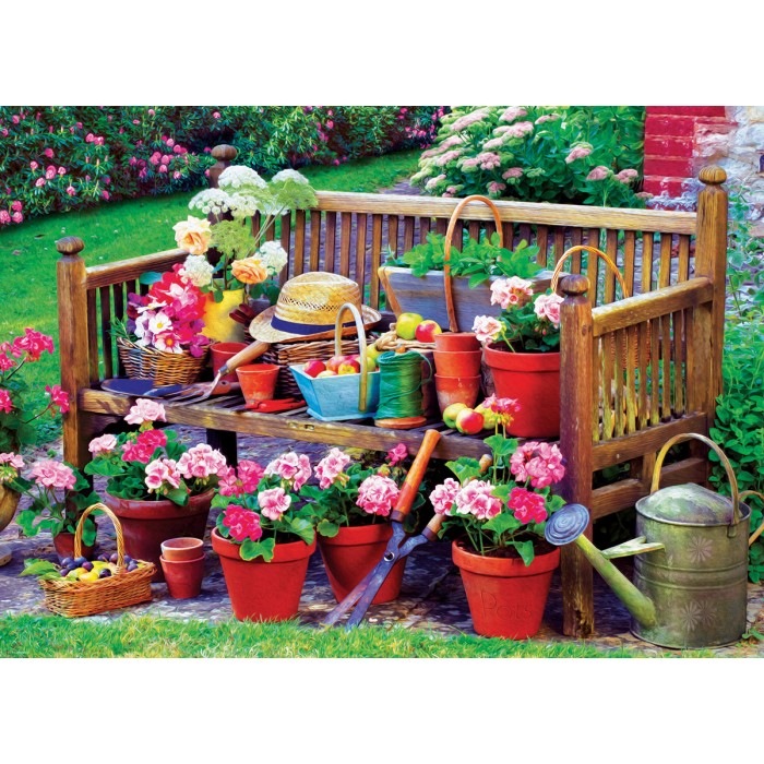 Puzzle Eurographics-6000-5345 Banc de Jardin