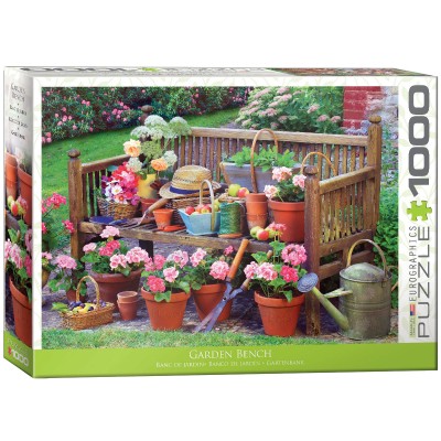 Puzzle Eurographics-6000-5345 Banc de Jardin