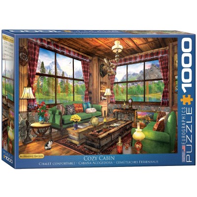 Puzzle Eurographics-6000-5377 Dominic Davison - Cozy Cabin