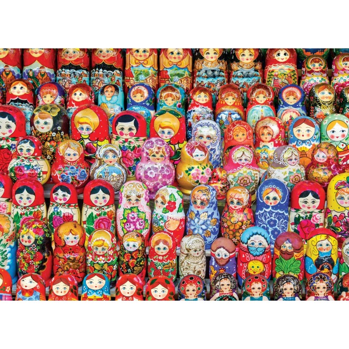 Puzzle Eurographics-6000-5420 Poupées Russes Matriochkas