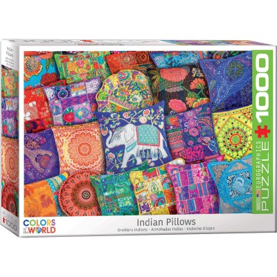 Puzzle Eurographics-6000-5470 Oreillers Indiens