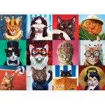 Puzzle  Eurographics-6000-5522 Funny Cats