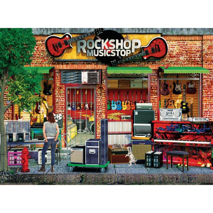 Puzzle Eurographics-6000-5614 Rock Shop