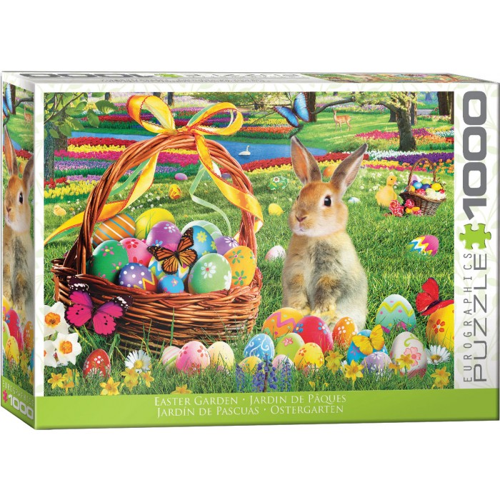 Puzzle Eurographics-6000-5773 Jardin de Pâques