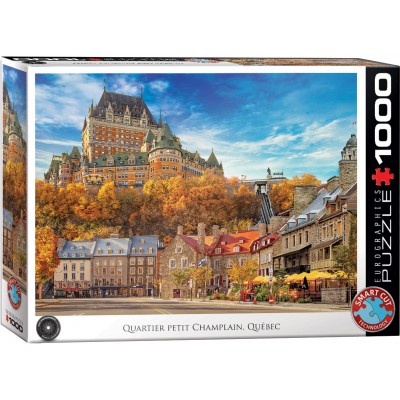 Puzzle Eurographics-6000-5809 Quartier Petit Champlain, Québec