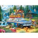 Puzzle  Eurographics-6000-5867 Chargement du Jeep Wagoneer