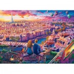 Puzzle  Eurographics-6000-5886 Toit de Paris