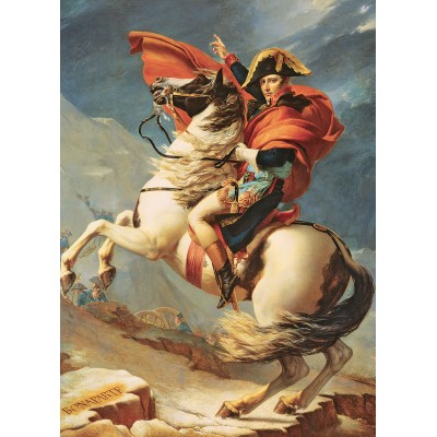 Puzzle Eurographics-6000-5889 Bonaparte Franchissant le Grand-Saint-Bernard