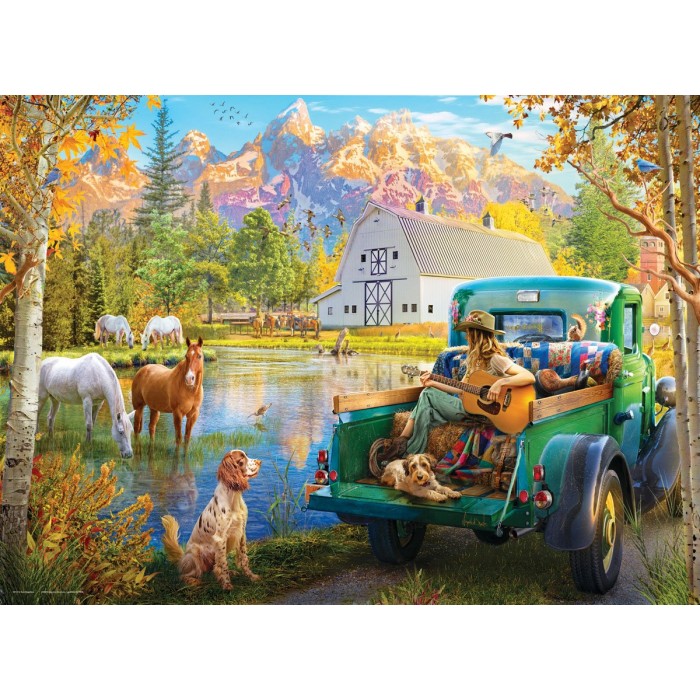 Puzzle Eurographics-6000-6012 Lac Chantant