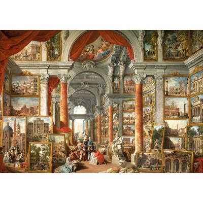 Puzzle Eurographics-6000-6036 Galerie de Vues de la Rome Moderne