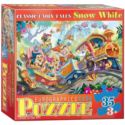 Puzzle Eurographics-6035-0422 Blanche Neige et les 7 Nains