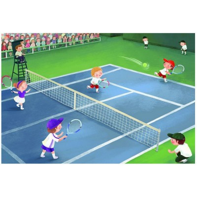 Puzzle Eurographics-6060-0496 Tennis de Ligue Junior