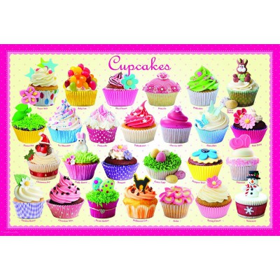 Puzzle Eurographics-6100-0519 Cupcakes