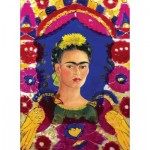 Puzzle  Eurographics-6100-5425 Pièces XXL - Frida Kahlo - Self Portrait
