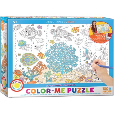 Puzzle Eurographics-6111-0894 Color Me - Aquarium