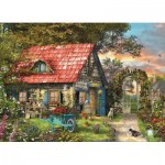  Eurographics-6500-0971 Pièces XXL - Family Puzzle: Dominic Davison - The Country Shed