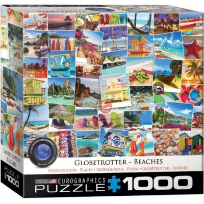 Puzzle Eurographics-8000-0761 Beaches Globetrotter
