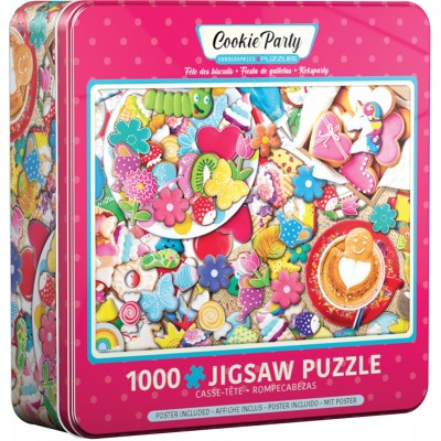 Puzzle Eurographics-8051-5605 Boîte en Métal - Cookie Party