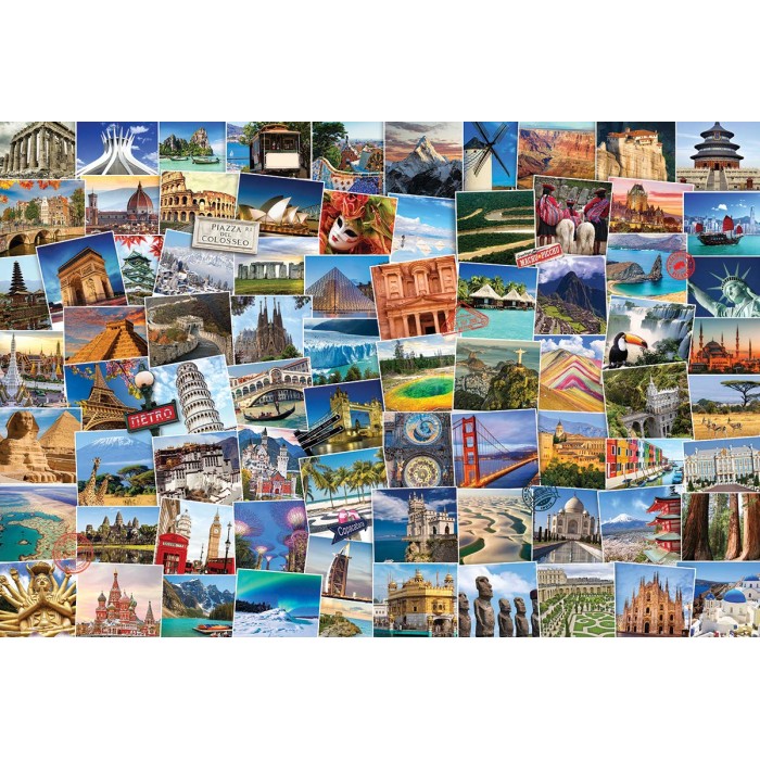 Puzzle  Eurographics-8220-5480 World Globetrotter