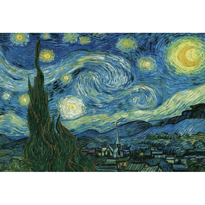 Puzzle  Eurographics-8520-1204 Vincent Van Gogh : Nuit étoilée