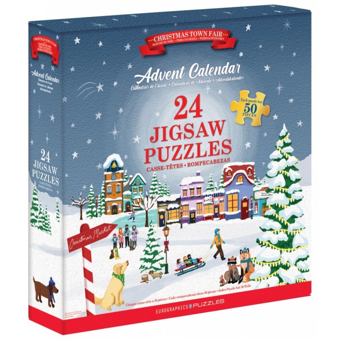  Eurographics-9924-5919 Calendrier de l'Avent - 24 Puzzles