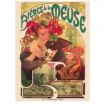 Puzzle   Alphonse Mucha : Bieres de la Meuse