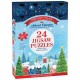 Calendrier de l'Avent - Village de Noel - 24 Puzzles