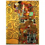 Puzzle   Gustav Klimt : L'Accomplissement