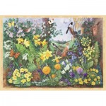 Puzzle   Pièces XXL - Anne Searle - Spring Hedgerow