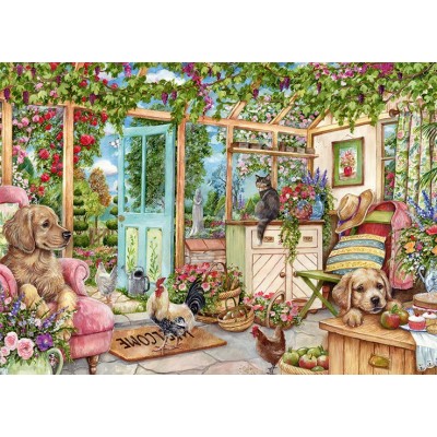 Puzzle Jumbo-11314 Country Conservatory