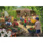 Puzzle  Jumbo-11380 Le Jardin de Légumes