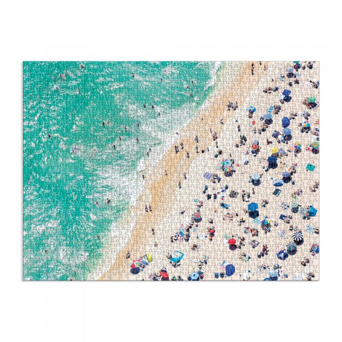  Galison-36894 Le Bord de Mer - Puzzle 1000 Pièces