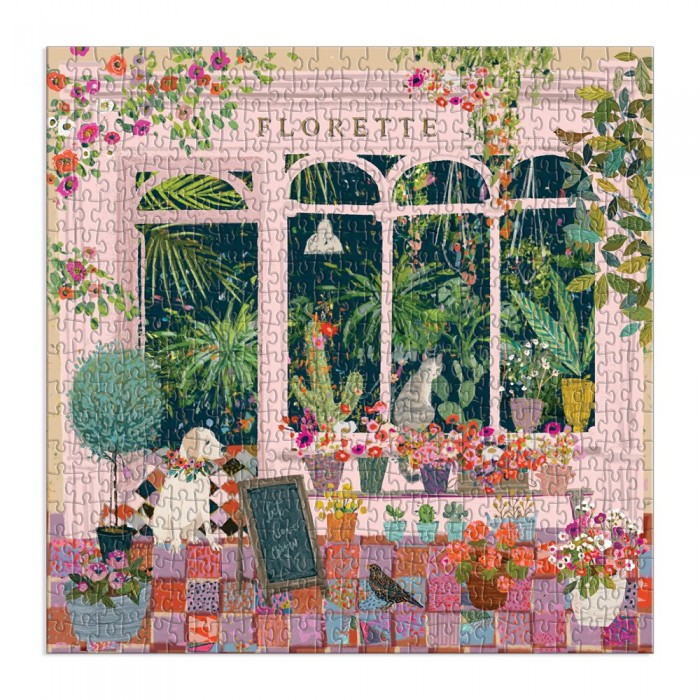  Galison-36991 Florette - 500 Pieces Puzzle