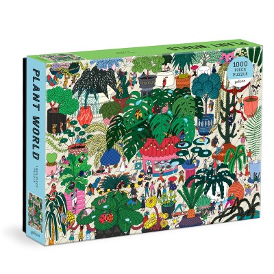 Galison-37643 Monde Végétal - Puzzle 1000 Pièces