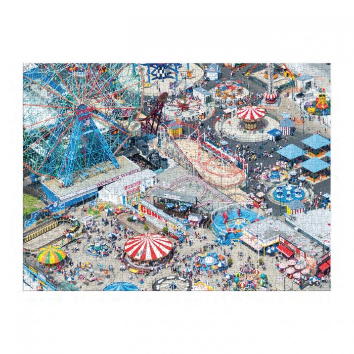  Galison-38056 Coney Island - Gray Malin - Puzzle de 1000 Pièces