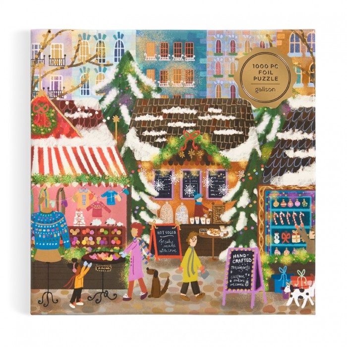 Puzzle  Galison-38312 Joy Laforme - Marché Joyeux