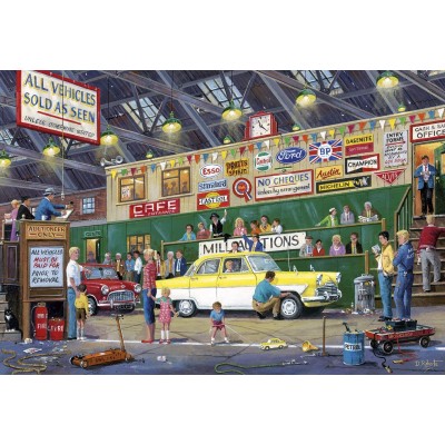 Puzzle Gibsons-G2713 Pièces XXL - Going Once, Going Twice