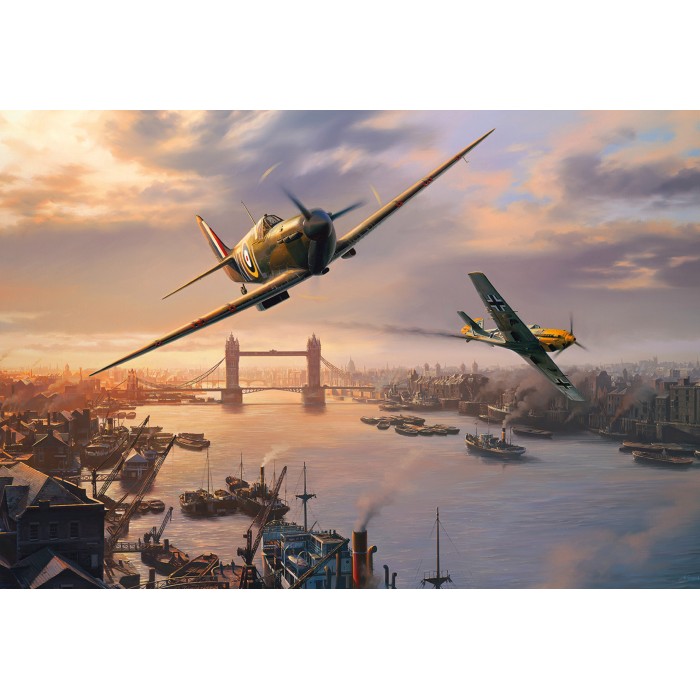 Puzzle Gibsons-G3112 Spitfire Skirmish