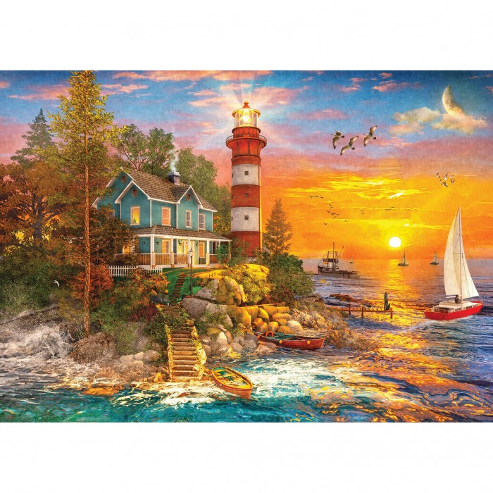 Puzzle  Gibsons-G3147 L'Île du Phare