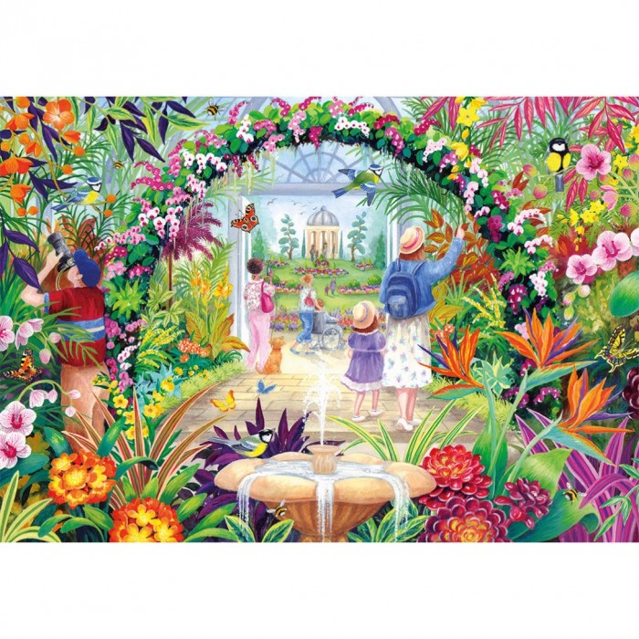 Puzzle  Gibsons-G3165 Fleurs Botaniques