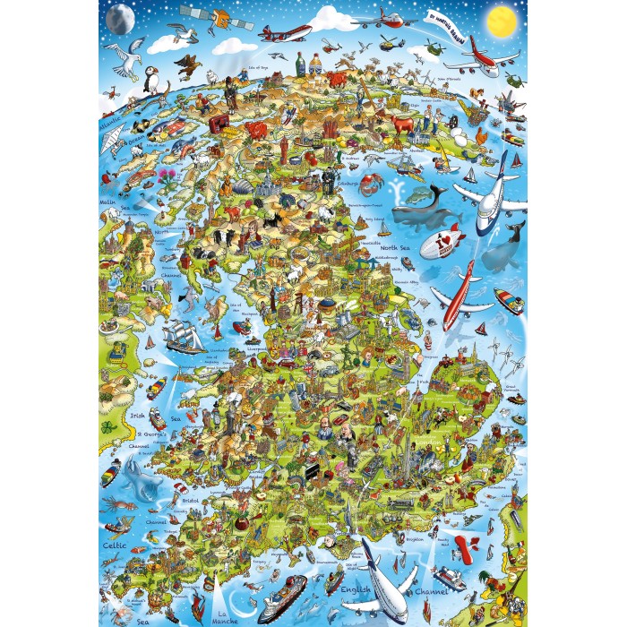 Puzzle  Gibsons-G3431 Le Meilleur Des Britanniques